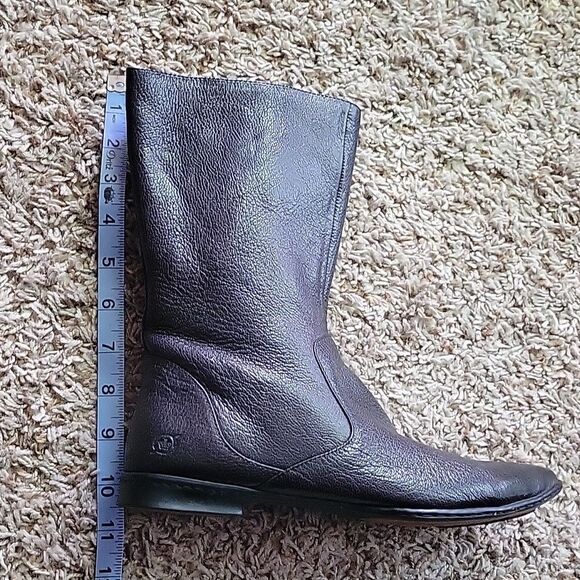 Born Black Leather Women's Boots Size 7.5 - Picture 12 of 15